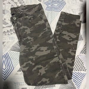 American Eagle Outfitters camo Jeans with Subtle Fading